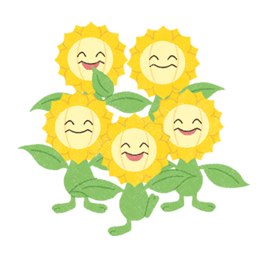 Sunflora — Summer #6 Pokémon GO sticker