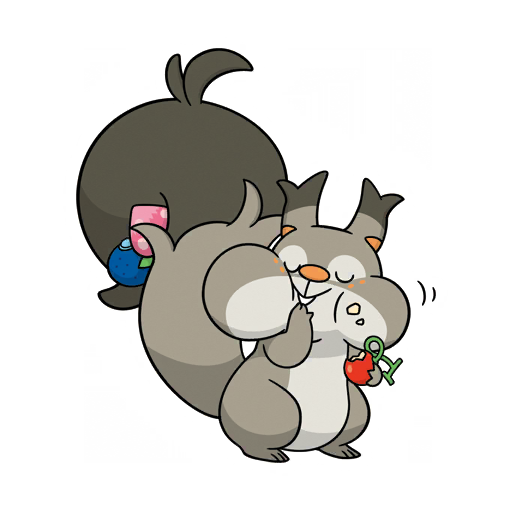 Skwovet — Sword & Shield 2021 #1 Pokémon GO sticker