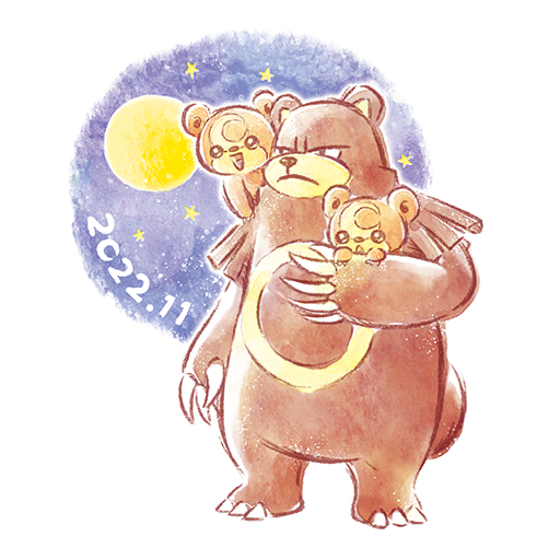 Teddiursa #4 Pokémon GO sticker