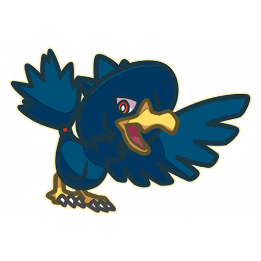 Pokémon World Championships 2025 Murkrow Pokémon GO sticker