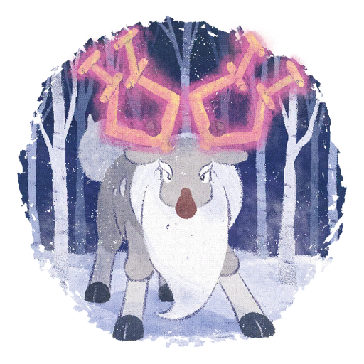 Stantler — Winter 2024 #2 Pokémon GO sticker