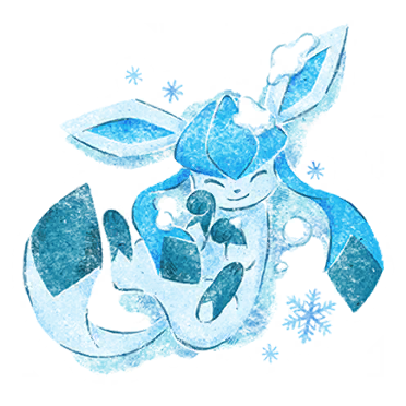 Glaceon — Mythical Wishes Pokémon GO sticker