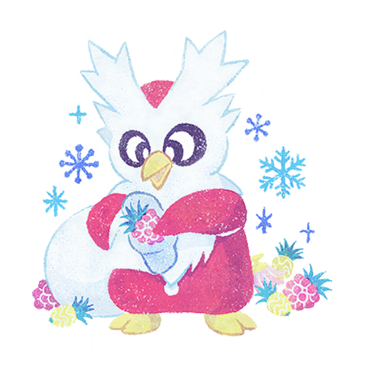 Delibird — Winter 2023 #1 Pokémon GO sticker