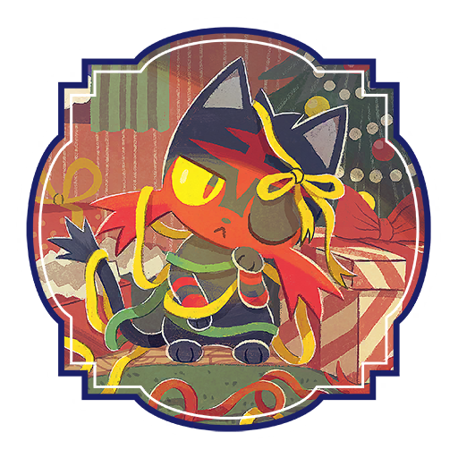 Litten — Winter 2025 #2 Pokémon GO sticker