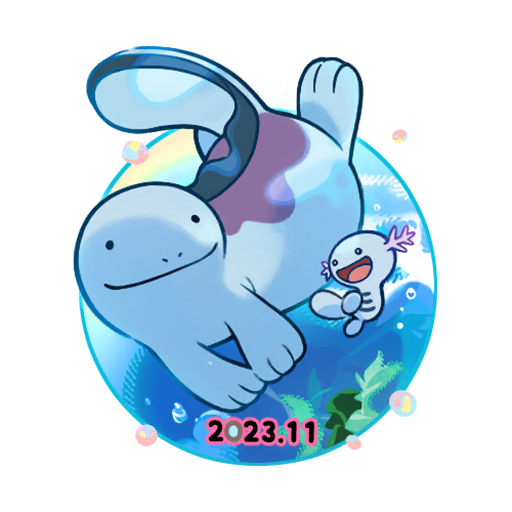Wooper Community Day #3 Pokémon GO sticker