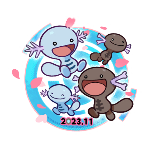 Wooper Community Day #4 Pokémon GO sticker