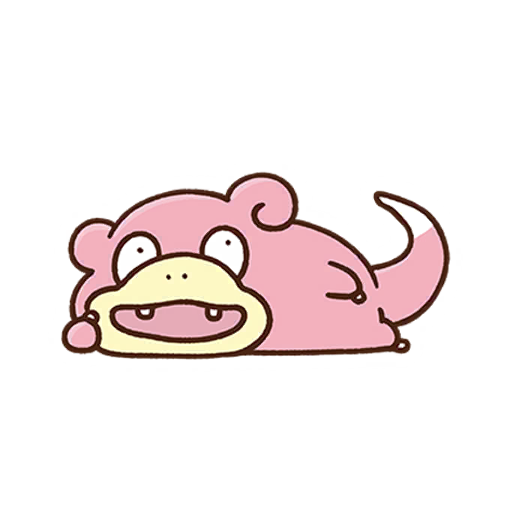 Slowpoke — Yurutto #24 Pokémon GO sticker