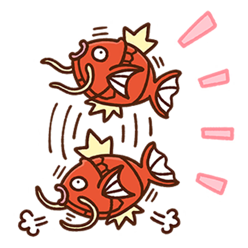 Magikarp — Yurutto #26 Pokémon GO sticker