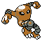 Hitmonlee in Gold & Silver