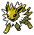 Shiny Jolteon in Gold & Silver