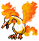 Moltres in Gold & Silver