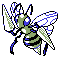 Shiny Beedrill in Gold & Silver