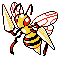 Beedrill in Gold & Silver