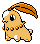 Shiny Chikorita in Gold & Silver