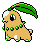 Chikorita in Gold & Silver