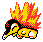 Cyndaquil in Gold & Silver