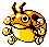 Shiny Ledyba in Gold & Silver