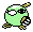 Shiny Natu in Gold & Silver