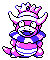 Shiny Slowking in Gold & Silver