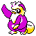 Shiny Delibird in Gold & Silver