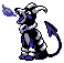 Shiny Houndoom in Gold & Silver