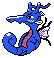 Kingdra in Gold & Silver