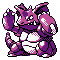 Nidoking in Gold & Silver