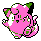 Shiny Clefairy in Gold & Silver