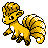 Shiny Vulpix in Gold & Silver