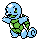 Shiny Squirtle in Gold & Silver
