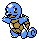Squirtle in Gold & Silver