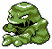 Shiny Muk in Gold & Silver