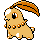 Shiny Chikorita sprite
