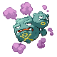 Shiny Weezing sprite