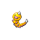 Shiny Weedle sprite