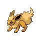 Shiny Flareon sprite