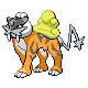 Shiny Raikou sprite