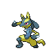 Shiny Lucario sprite