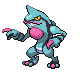 Shiny Toxicroak sprite