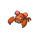 Shiny Paras sprite