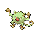 Shiny Mankey sprite