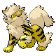 Shiny Arcanine sprite