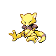 Shiny Abra sprite
