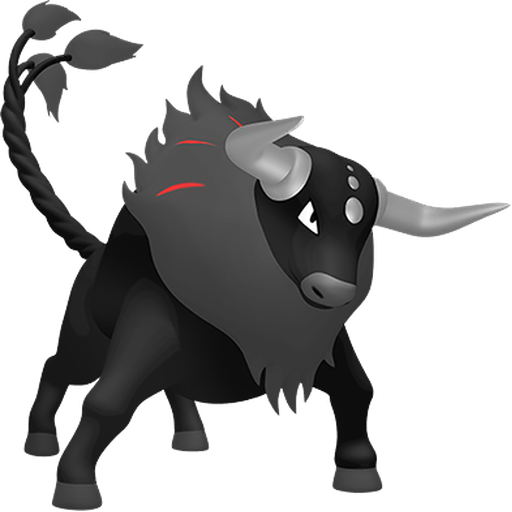 Shiny Paldean Tauros Blaze sprite