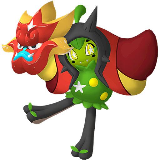 Shiny Ogerpon Hearthflame Mask sprite