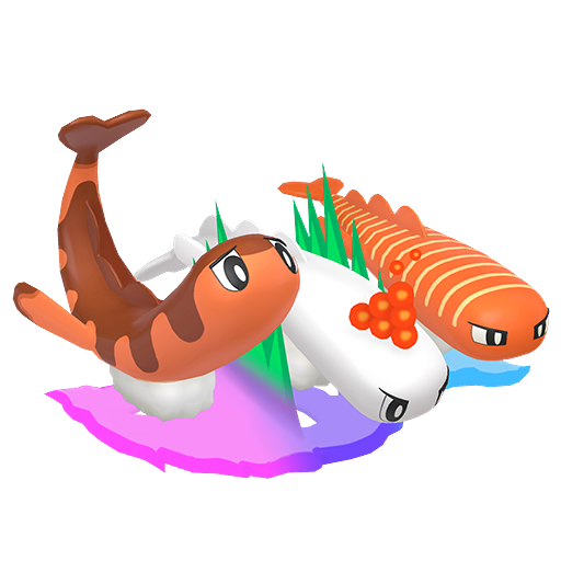 Shiny Mega Tatsugiri Droopy sprite