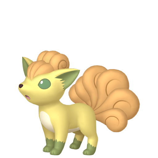 Shiny Vulpix sprite