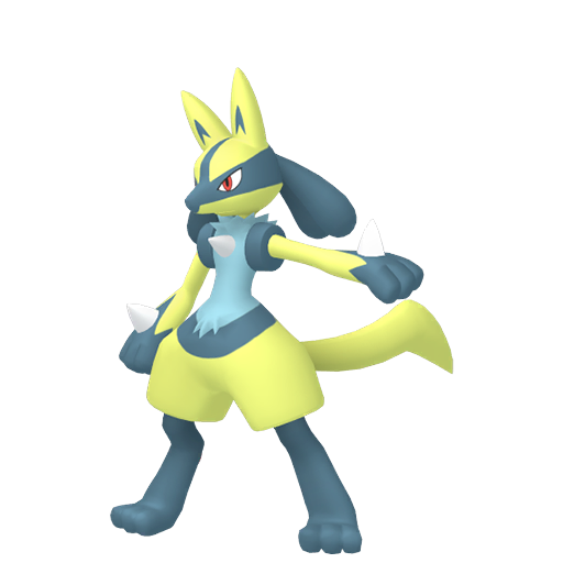 Shiny Lucario sprite