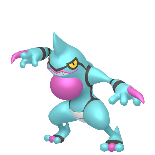 Shiny Toxicroak sprite