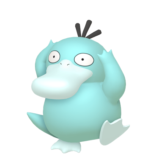 Shiny Psyduck sprite